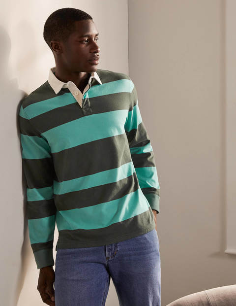 Rugby Shirt - Richmond Green/Dragonfly Rugby Shirt - Richmond Green/Dragonfly