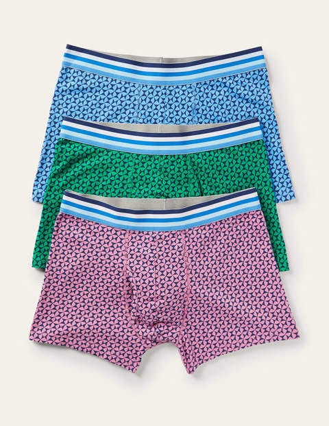 3 Pack Jersey Boxers - Geo Mixed Pack 3 Pack Jersey Boxers - Geo Mixed Pack