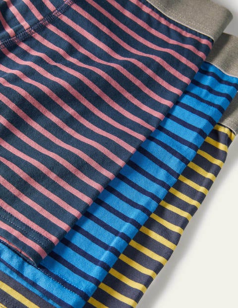 3 Pack Jersey Boxers - Mixed Stripe Pack 3 Pack Jersey Boxers - Mixed Stripe Pack