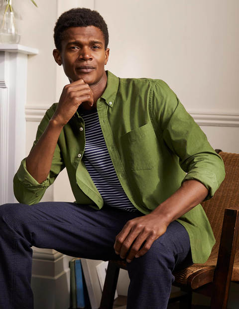 Cord Shirt - Grass Green Cord Shirt - Grass Green