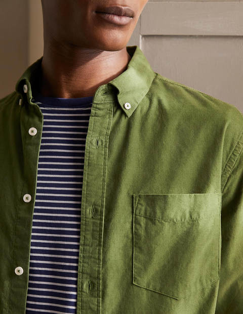 Cord Shirt - Grass Green Cord Shirt - Grass Green