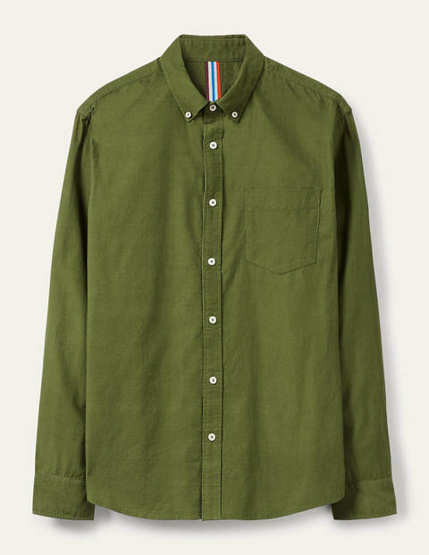 Cord Shirt - Grass Green Cord Shirt - Grass Green