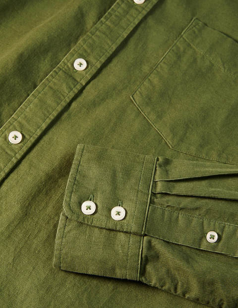 Cord Shirt - Grass Green Cord Shirt - Grass Green