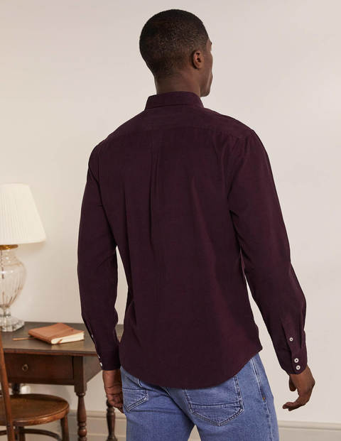 Cord Shirt - Plum Perfect Cord Shirt - Plum Perfect