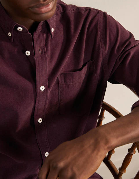Cord Shirt - Plum Perfect Cord Shirt - Plum Perfect