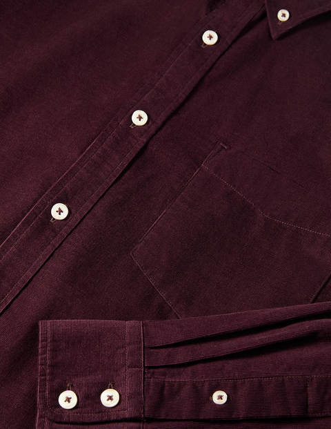 Cord Shirt - Plum Perfect Cord Shirt - Plum Perfect