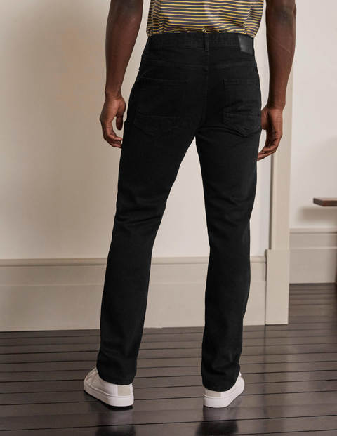 Straight Leg Jeans - Black Straight Leg Jeans - Black