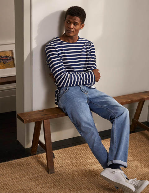 Straight Leg Jeans - Light Rinse Straight Leg Jeans - Light Rinse