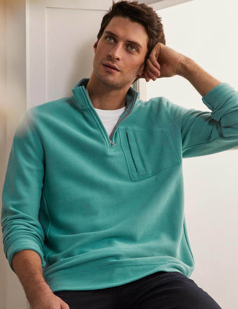 Winsford Twill Half-Zip - Quail Egg Winsford Twill Half-Zip - Quail Egg