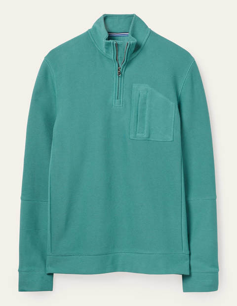 Winsford Twill Half-Zip - Quail Egg Winsford Twill Half-Zip - Quail Egg