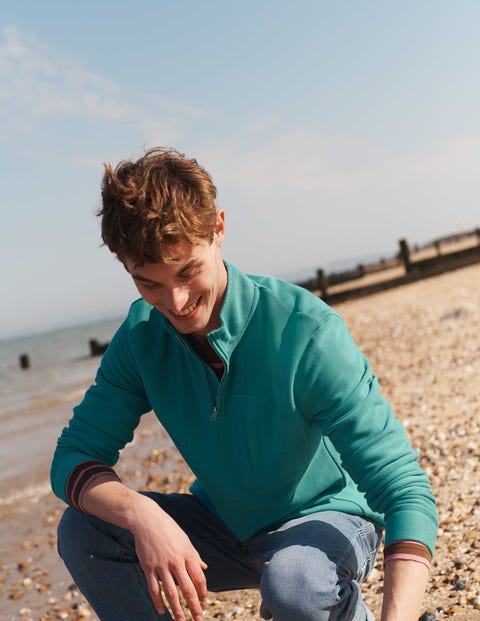 Winsford Twill Half-Zip - Quail Egg Winsford Twill Half-Zip - Quail Egg