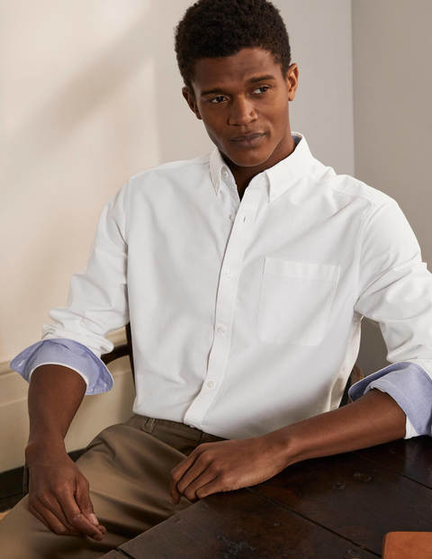 Oxford Shirt - White Oxford Shirt - White