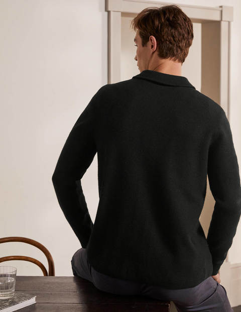 Farley Merino Knitted Jacket - Black Farley Merino Knitted Jacket - Black