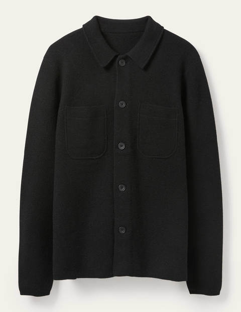 Farley Merino Knitted Jacket - Black Farley Merino Knitted Jacket - Black