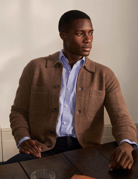 Farley Merino Knitted Jacket - Camel Farley Merino Knitted Jacket - Camel