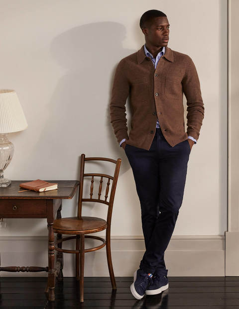 Farley Merino Knitted Jacket - Camel Farley Merino Knitted Jacket - Camel