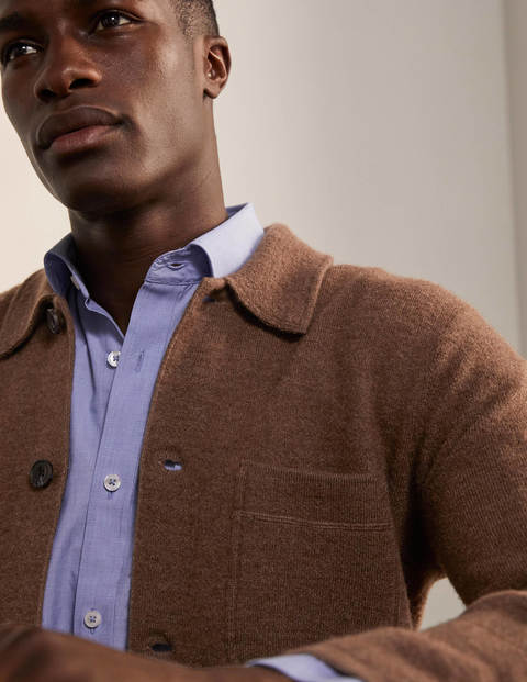Farley Merino Knitted Jacket - Camel Farley Merino Knitted Jacket - Camel