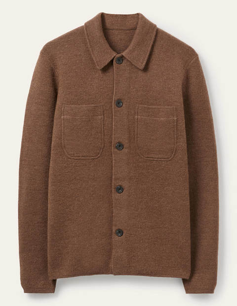 Farley Merino Knitted Jacket - Camel Farley Merino Knitted Jacket - Camel