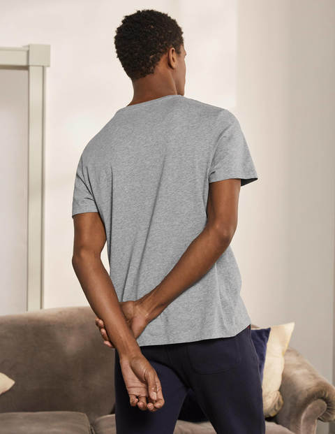 Classic Cotton T-shirt - Grey Marl Classic Cotton T-shirt - Grey Marl