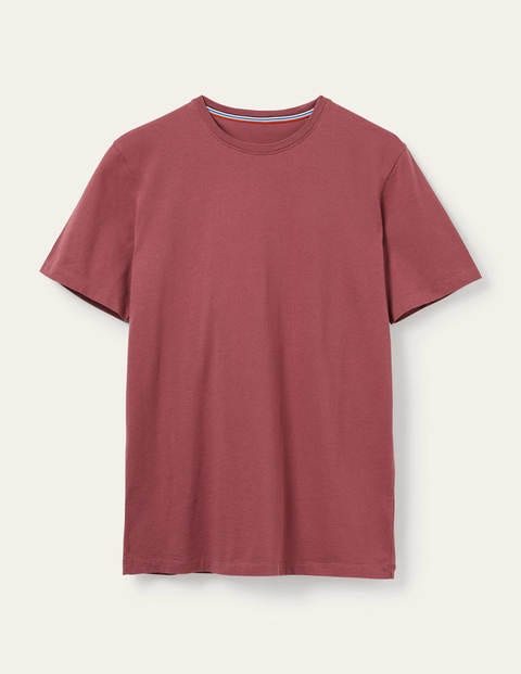 Washed T-shirt - Rosewood Washed T-shirt - Rosewood
