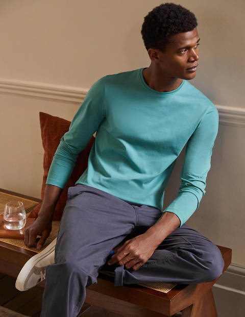 Long Sleeve Washed T-shirt - Quail Egg Long Sleeve Washed T-shirt - Quail Egg
