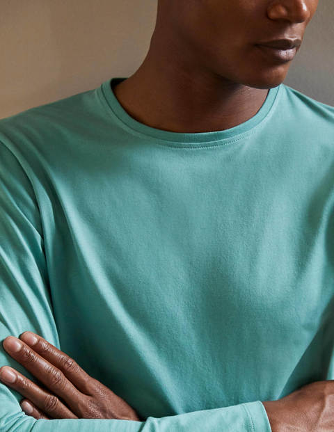 Long Sleeve Washed T-shirt - Quail Egg Long Sleeve Washed T-shirt - Quail Egg