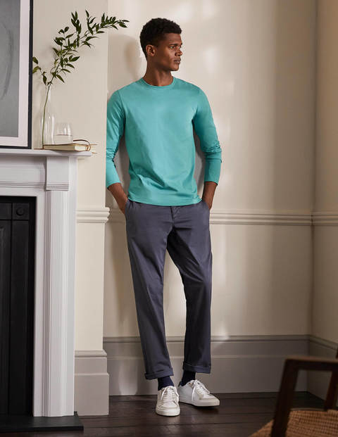 Long Sleeve Washed T-shirt - Quail Egg Long Sleeve Washed T-shirt - Quail Egg