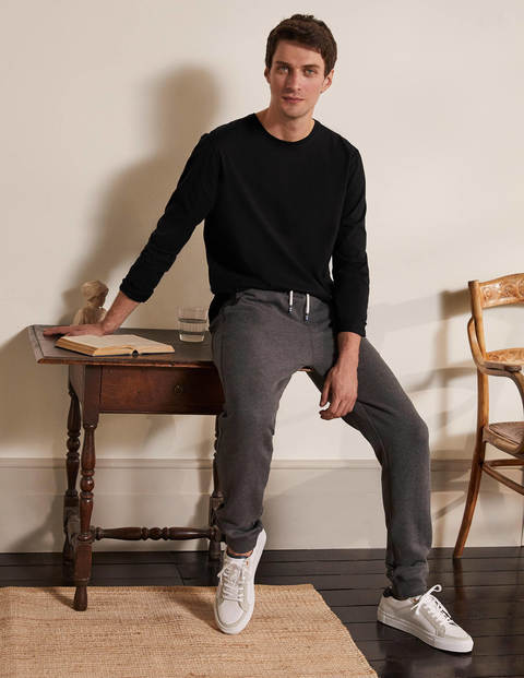 Long Sleeve Washed T-shirt - Black Long Sleeve Washed T-shirt - Black