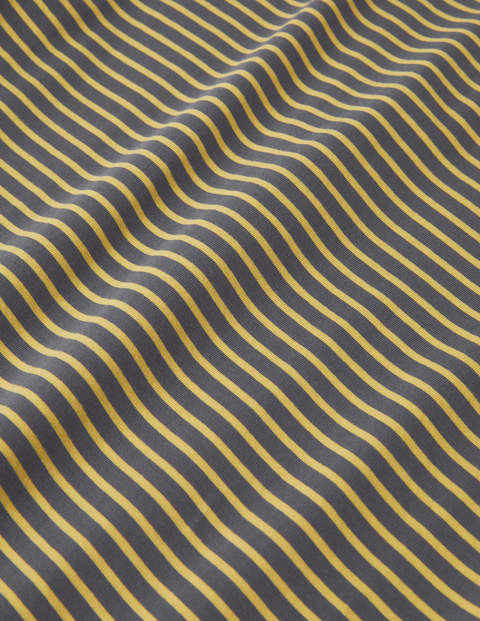 Long Sleeve Washed T-shirt - London Grey/ Soft Lemon Stripe Long Sleeve Washed T-shirt - London Grey/ Soft Lemon Stripe