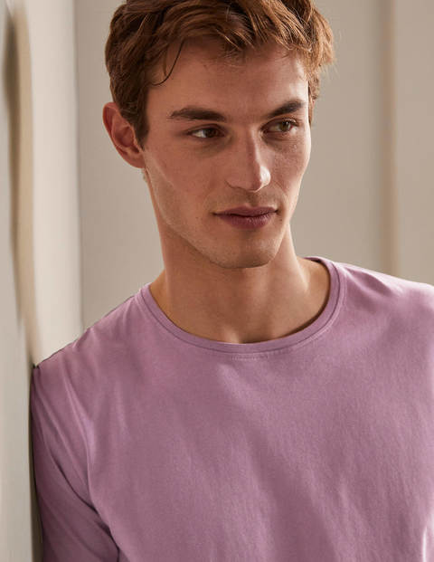 Long Sleeve Washed T-shirt - Dusky Mauve Long Sleeve Washed T-shirt - Dusky Mauve