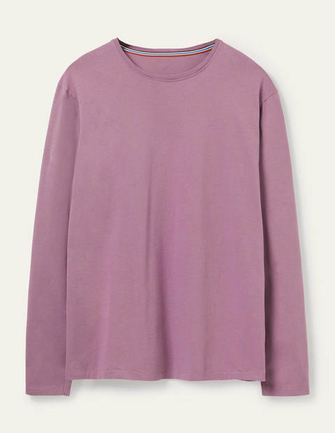 Long Sleeve Washed T-shirt - Dusky Mauve Long Sleeve Washed T-shirt - Dusky Mauve