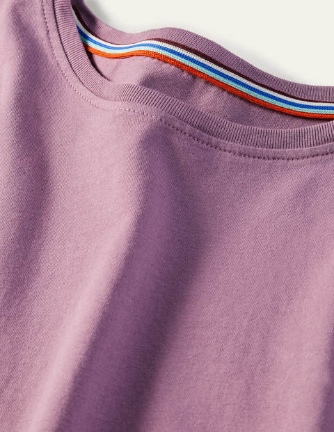 Long Sleeve Washed T-shirt - Dusky Mauve Long Sleeve Washed T-shirt - Dusky Mauve