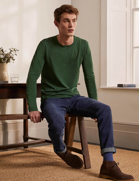 Long Sleeve Washed T-shirt - Castleton Long Sleeve Washed T-shirt - Castleton