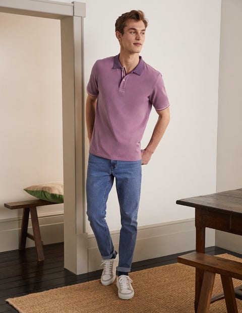Piqué-Poloshirt - Dusky Mauve Piqué-Poloshirt - Dusky Mauve