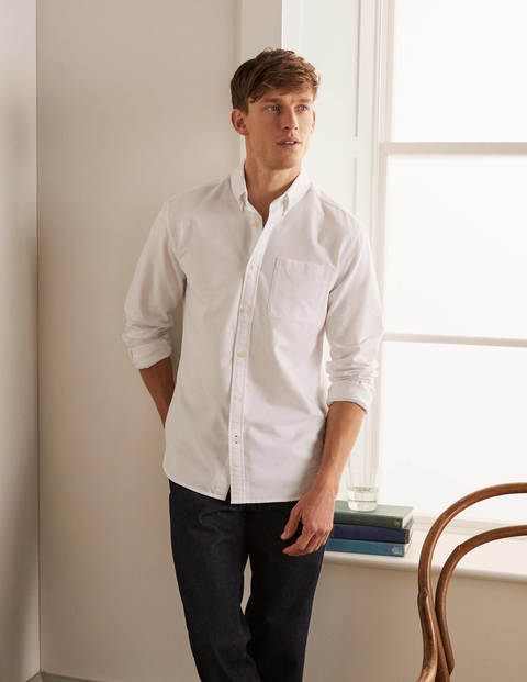 Chemise en oxford - Blanc Chemise en oxford - Blanc