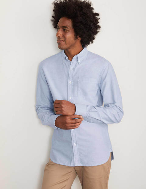 Chemise en oxford slim - Bleu Chemise en oxford slim - Bleu