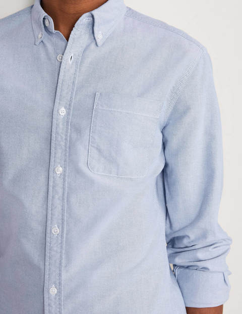 Chemise en oxford slim - Bleu Chemise en oxford slim - Bleu
