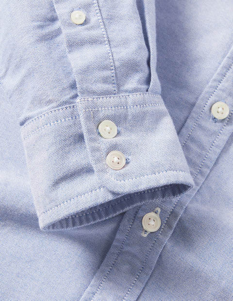 Chemise en oxford slim - Bleu Chemise en oxford slim - Bleu