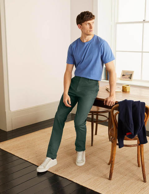 Original Slim Leg Chinos - Richmond Green Original Slim Leg Chinos - Richmond Green