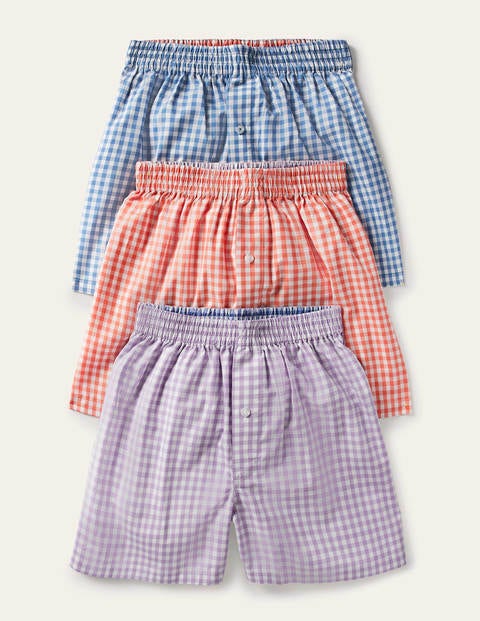 gingham boxer shorts