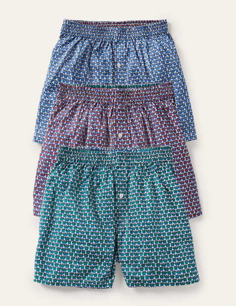 3 Pack Woven Boxers - Geo Floral Pack 3 Pack Woven Boxers - Geo Floral Pack
