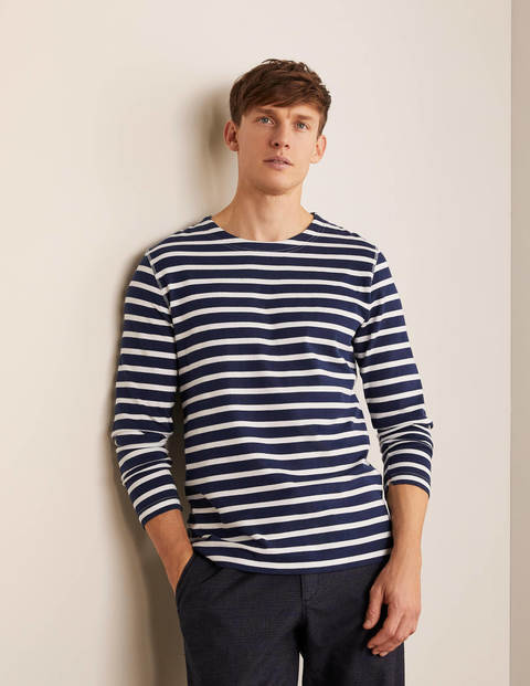 Chichester Matrosenpullover - Navy/Ecru, Gestreift Chichester Matrosenpullover - Navy/Ecru, Gestreift