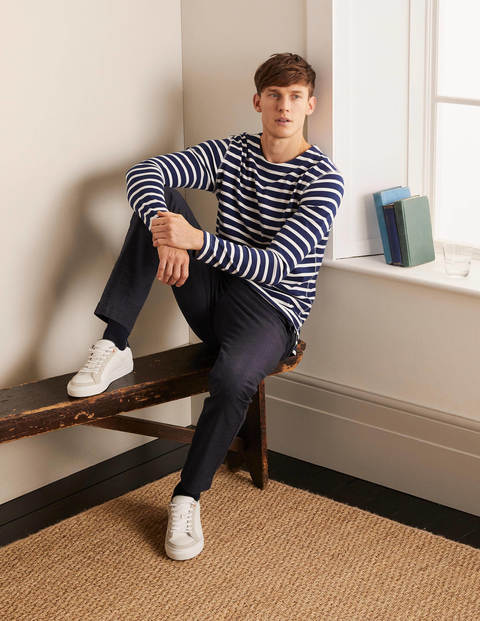 Chichester Matrosenpullover - Navy/Ecru, Gestreift Chichester Matrosenpullover - Navy/Ecru, Gestreift