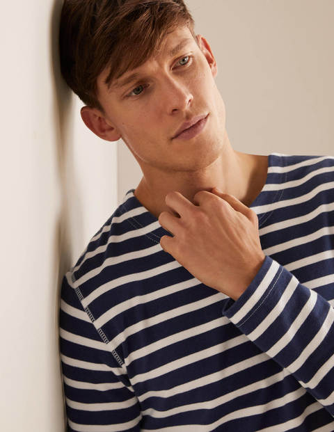 Chichester Matrosenpullover - Navy/Ecru, Gestreift Chichester Matrosenpullover - Navy/Ecru, Gestreift