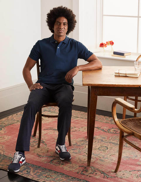 Piqué Polo - College Navy Piqué Polo - College Navy