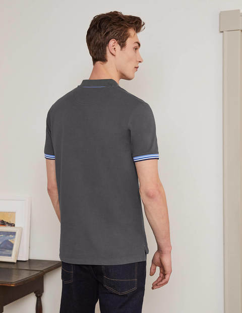 Piqué Polo - London Grey Piqué Polo - London Grey