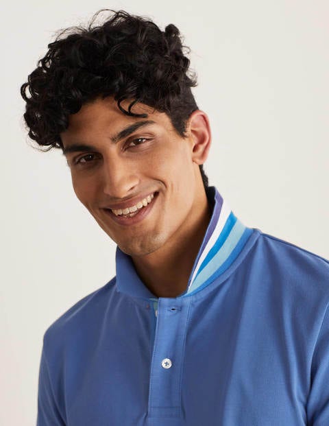 Piqué Polo - Inky Blue Piqué Polo - Inky Blue