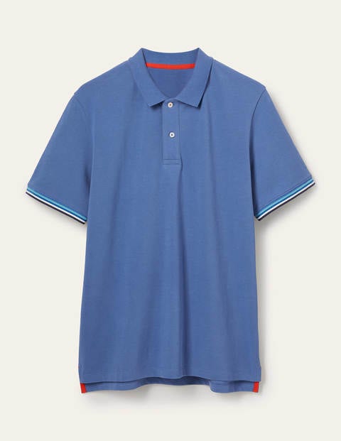 Piqué Polo - Inky Blue Piqué Polo - Inky Blue