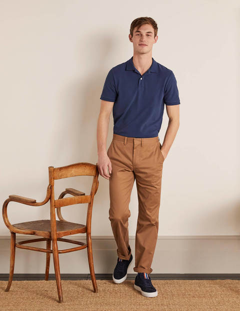 Slub Polo - College Navy Slub Polo - College Navy