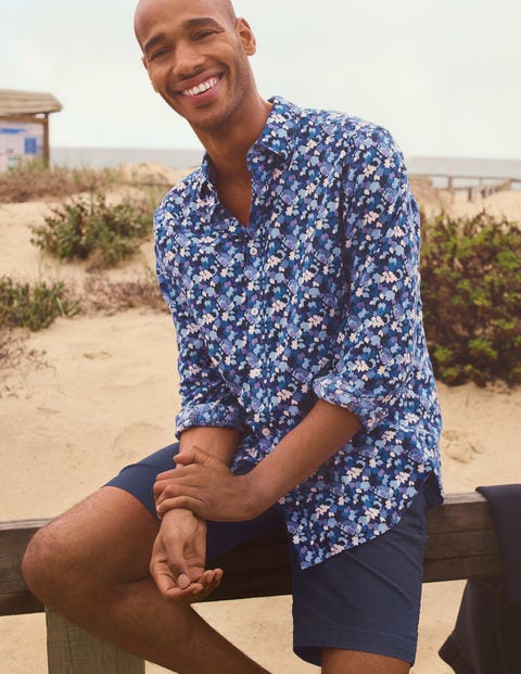Short chino - Bleu marine Short chino - Bleu marine